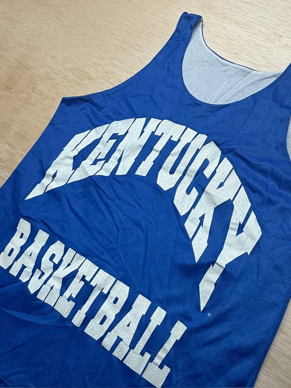 Vintage 90s Dodger Kentucky Basketball Reversible Jersey Tank Top Adult Large US